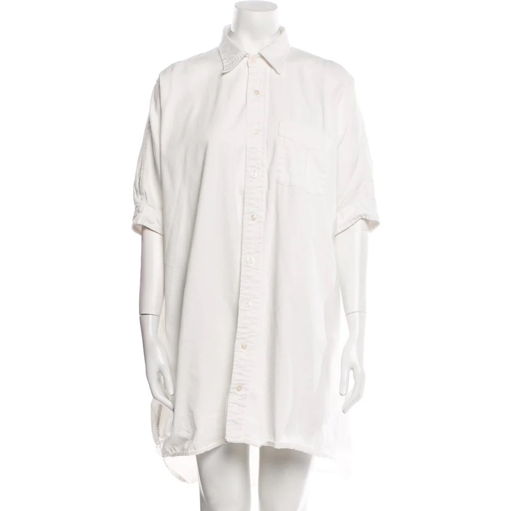 R13 Oversized Boxy Button Up Dress